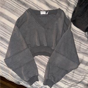 Out from under grey crop